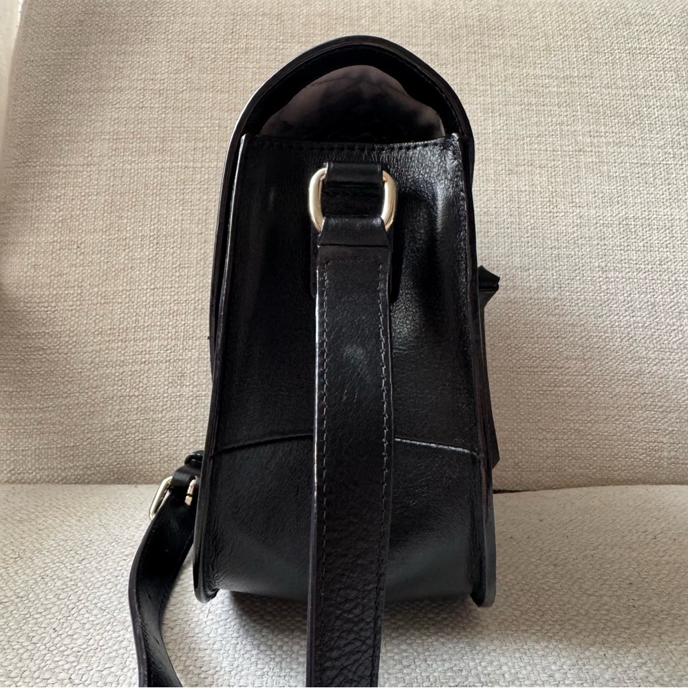 Lo & Sons Claremont Camera Bag Black Full Grain Leather - Picture 9 of 13